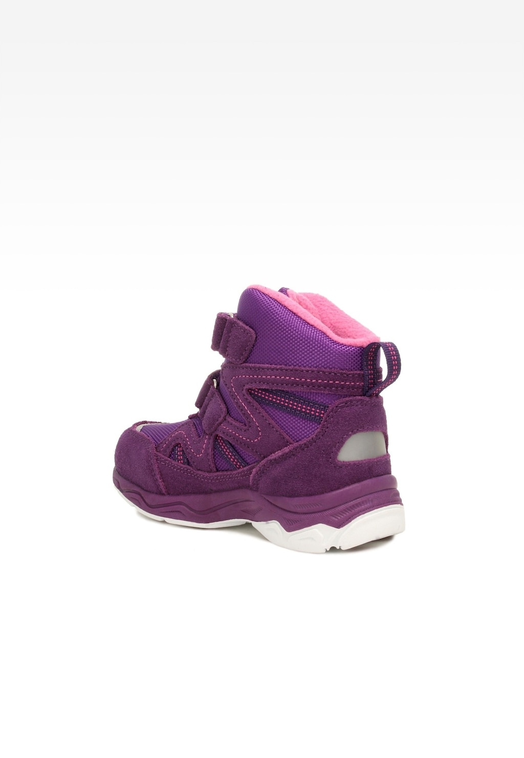 Zateplené kotníkové boty BARTEK 14654004, pro dívky, fialové Widok 3