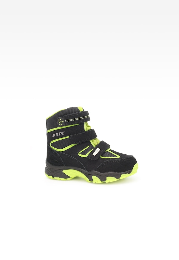 Ghete îmblănite  BARTEK 11656001, negre-verde