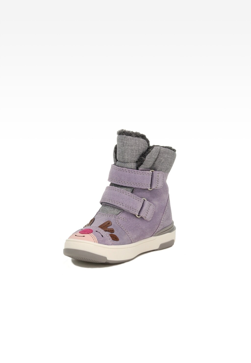 Trzewiki ocieplane BARTEK 11652004, dla dziewcząt, fioletowy Widok 2