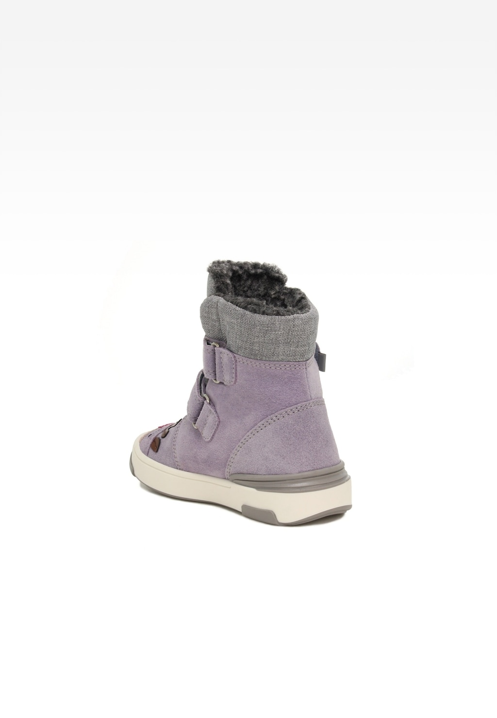 Trzewiki ocieplane BARTEK 14652004, dla dziewcząt, fioletowy Widok 3