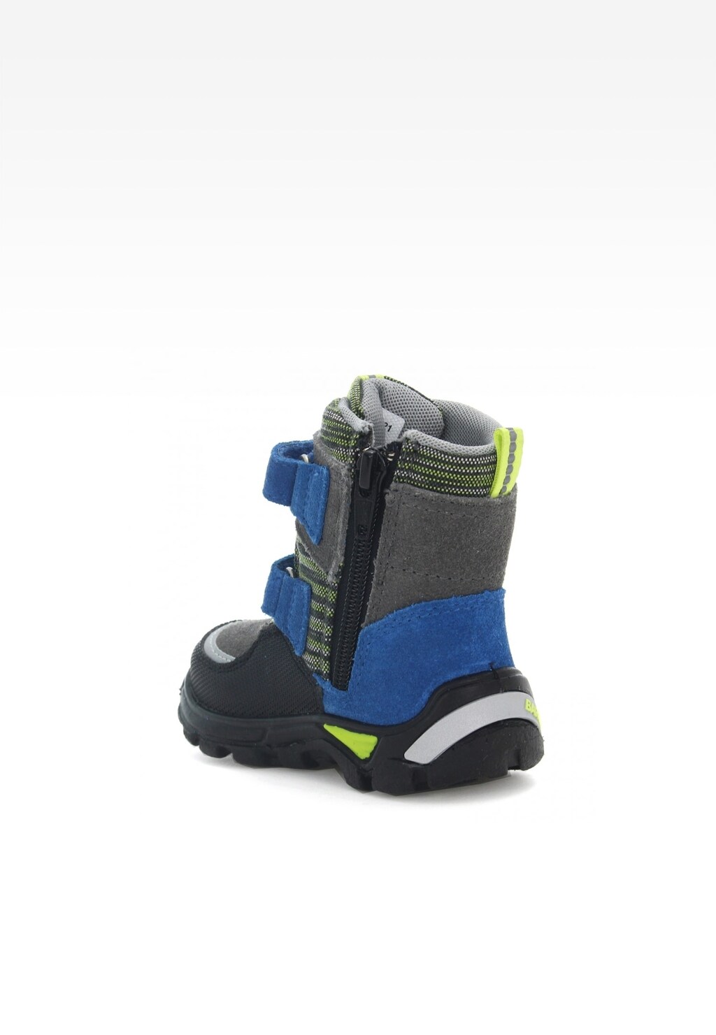 Zateplené kotníkové topánky BARTEK T-21759/0RE, pre chlapcov, šedo-modré Widok 5