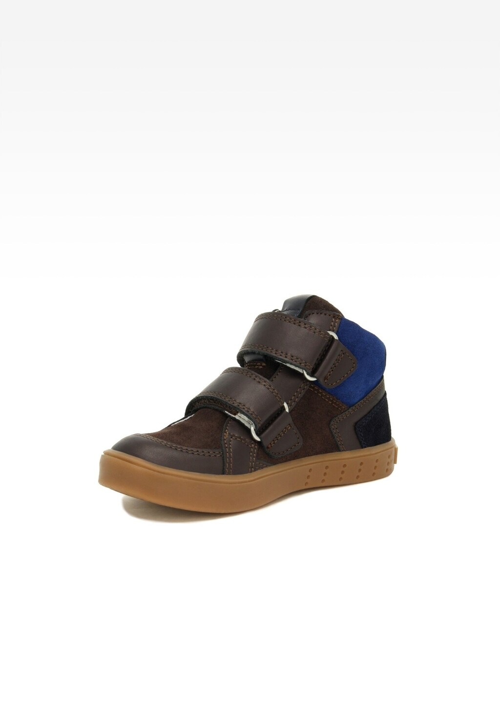 Sneakers BARTEK 24414-034, brązowo-granatowy Widok 3