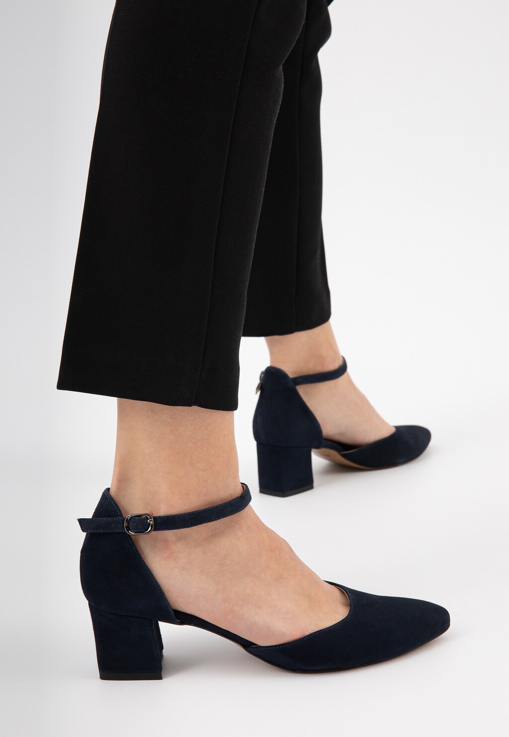 Štýlová a krásna vďaka luxusným lodičkám z velúru 35086-66 Widok 8