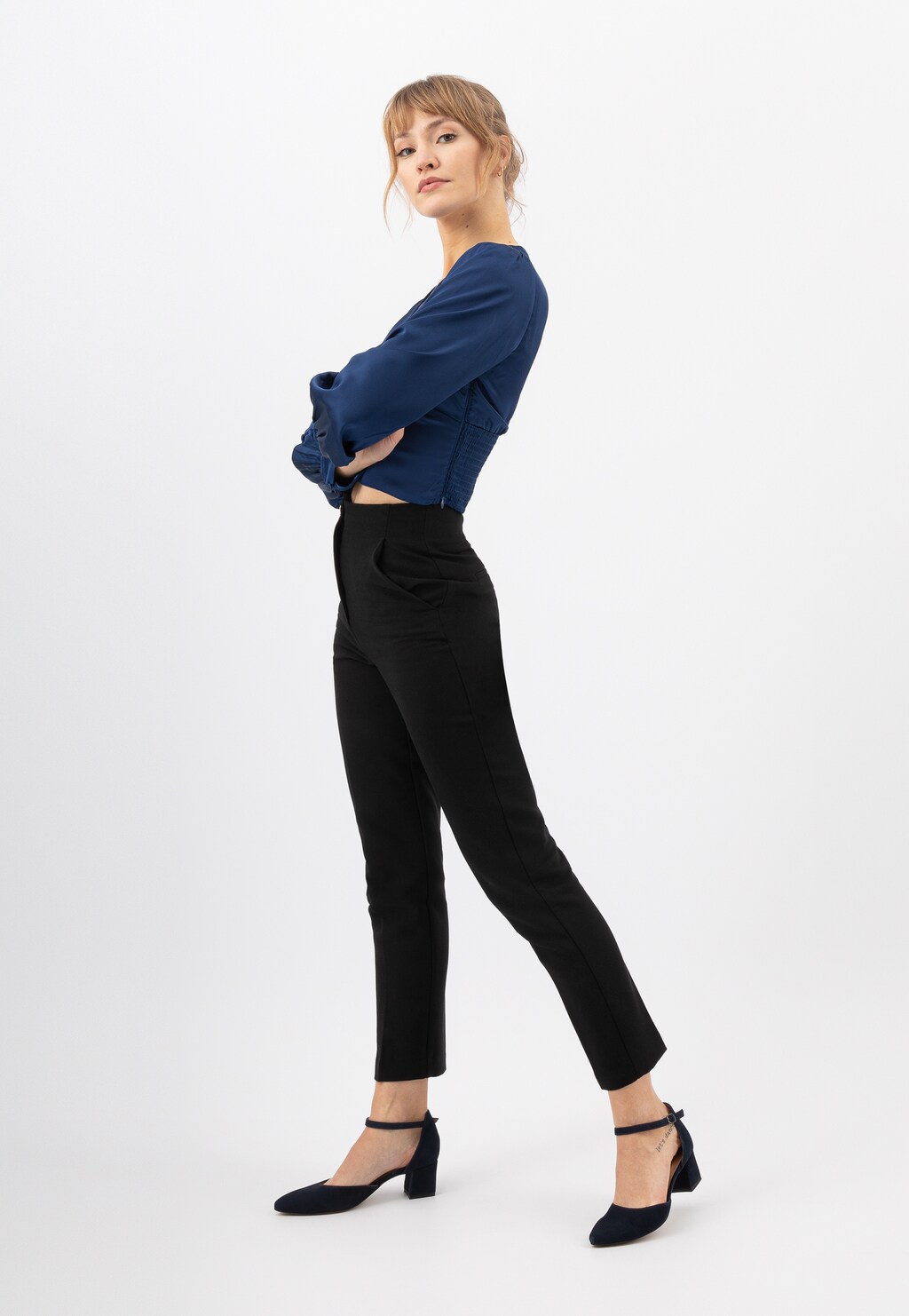 Štýlová a krásna vďaka luxusným lodičkám z velúru 35086-66 Widok 9