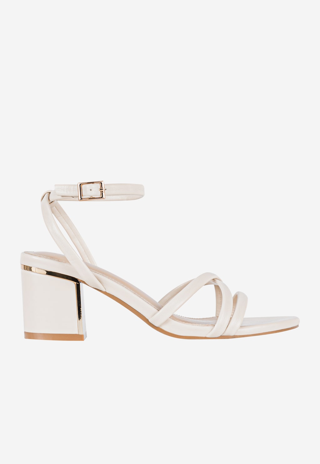 WJS eleganckie beżowe sandały damskie WJS74066-54 Widok 2