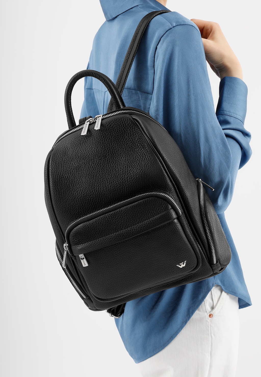 Štýlový dámsky batoh v jednoduchom dizajne 80253-51 Widok 1