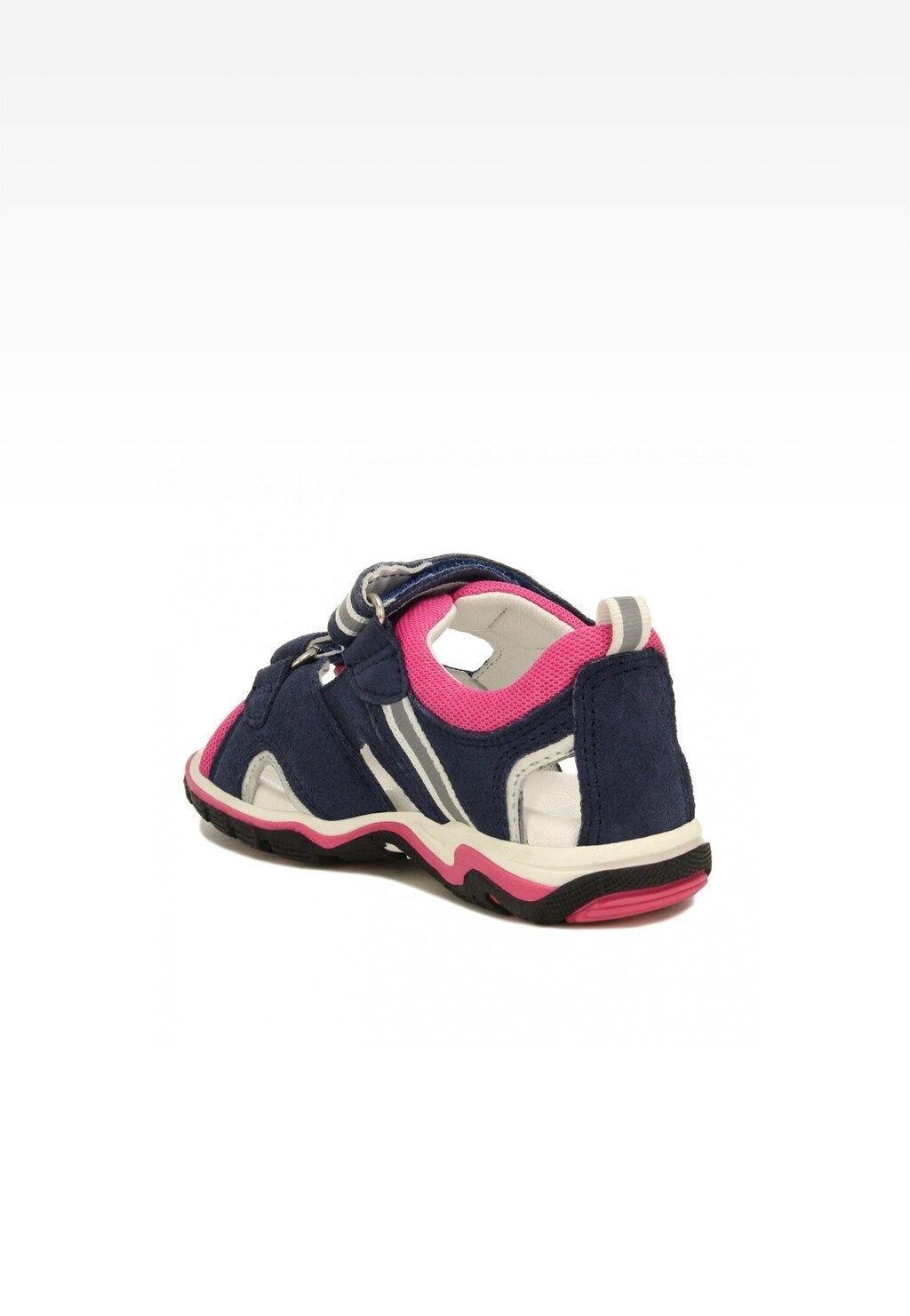 Sandały BARTEK 019176-010 II, dla dziewcząt, granatowo-różowy Widok 5