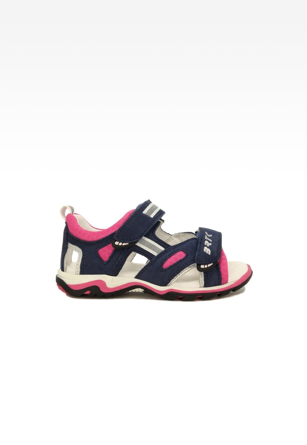 Sandały BARTEK 019176-010 II, dla dziewcząt, granatowo-różowy Widok 1