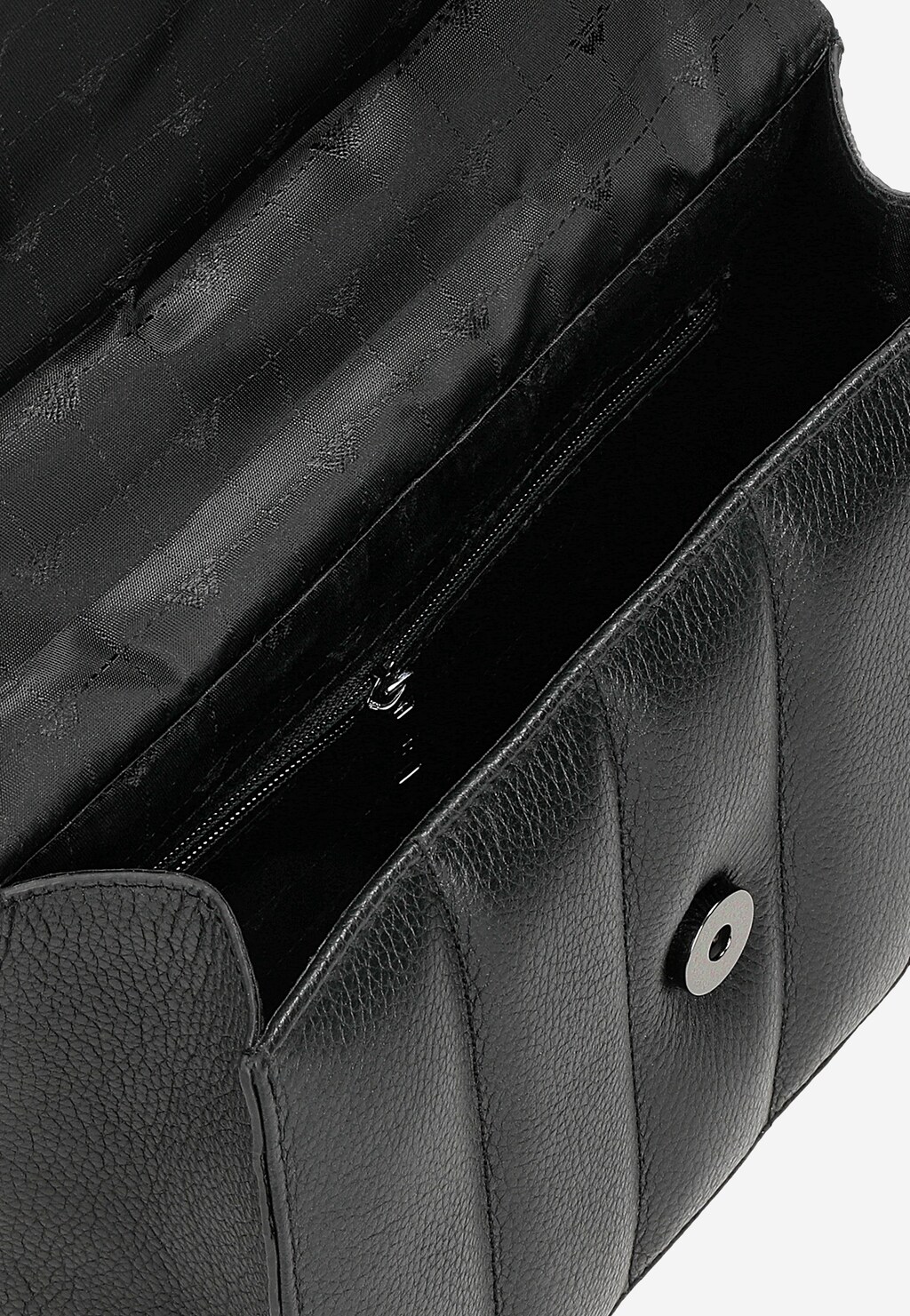 Malá čierna kabelka v netradičnom dizajne z kvalitnej kože 80344-51 Widok 6