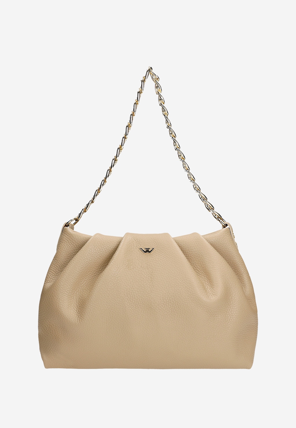 Malá kabelka na každodenné nosenie z béžovej kože 80303-54 Widok 4