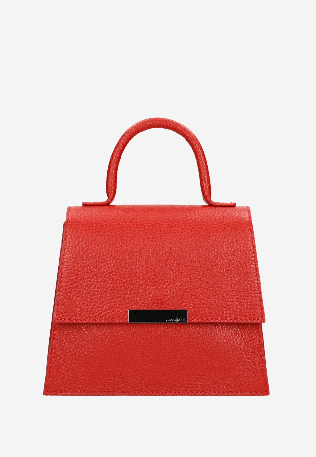 Mała skórzana torebka damska w kolorze czerwonym 80255-55 Widok 2