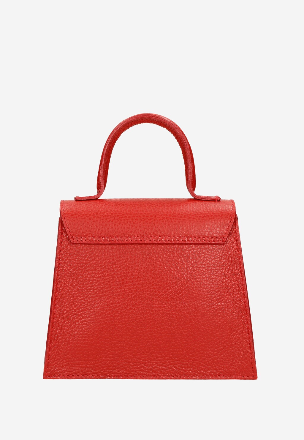 Mała skórzana torebka damska w kolorze czerwonym 80255-55 Widok 4