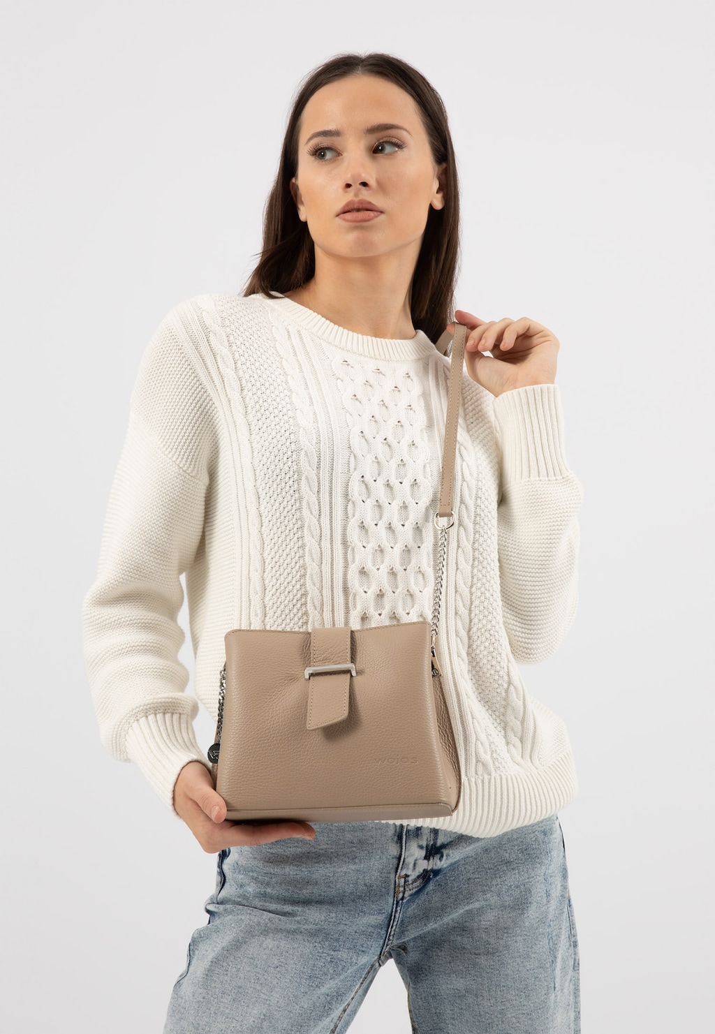 Kožené kabelky v nadčasovom dizajne si zaslúžite aj Vy 80120-54 Widok 1