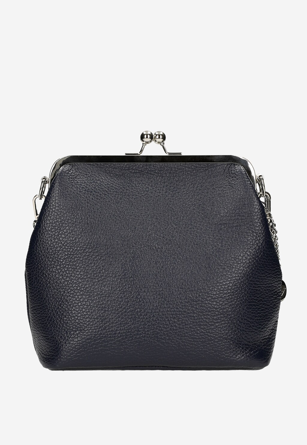 Malá granátová dámská kabelka se stříbrnými prvky 80216-56 Widok 3