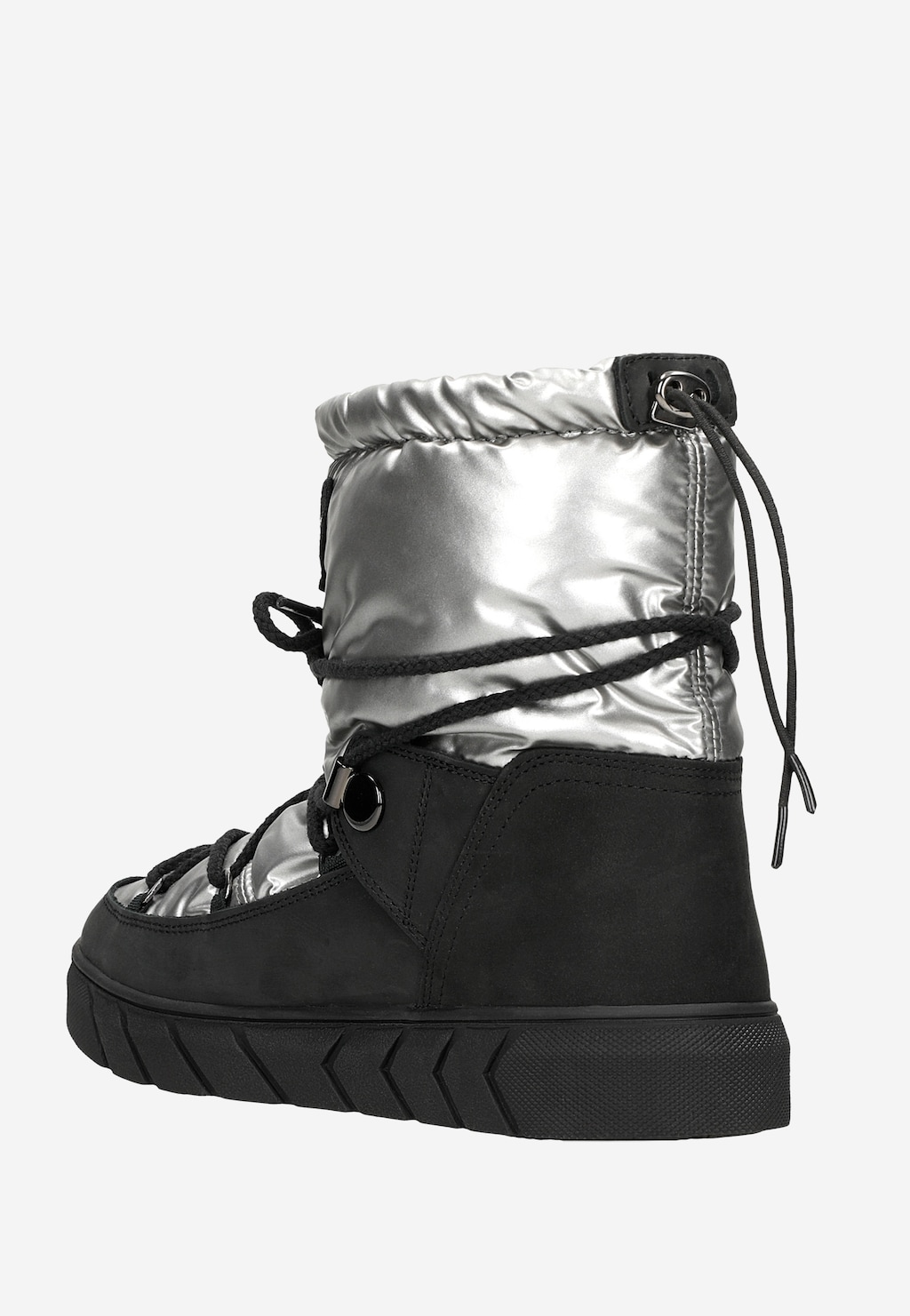 Strieborné dámske snehule RELAKS R55122-80 Widok 3