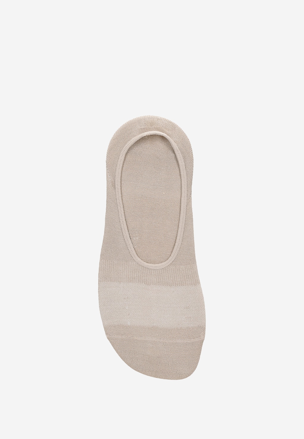 Béžové bambusové nízké ponožky se silikonem 6982-84 Widok 2