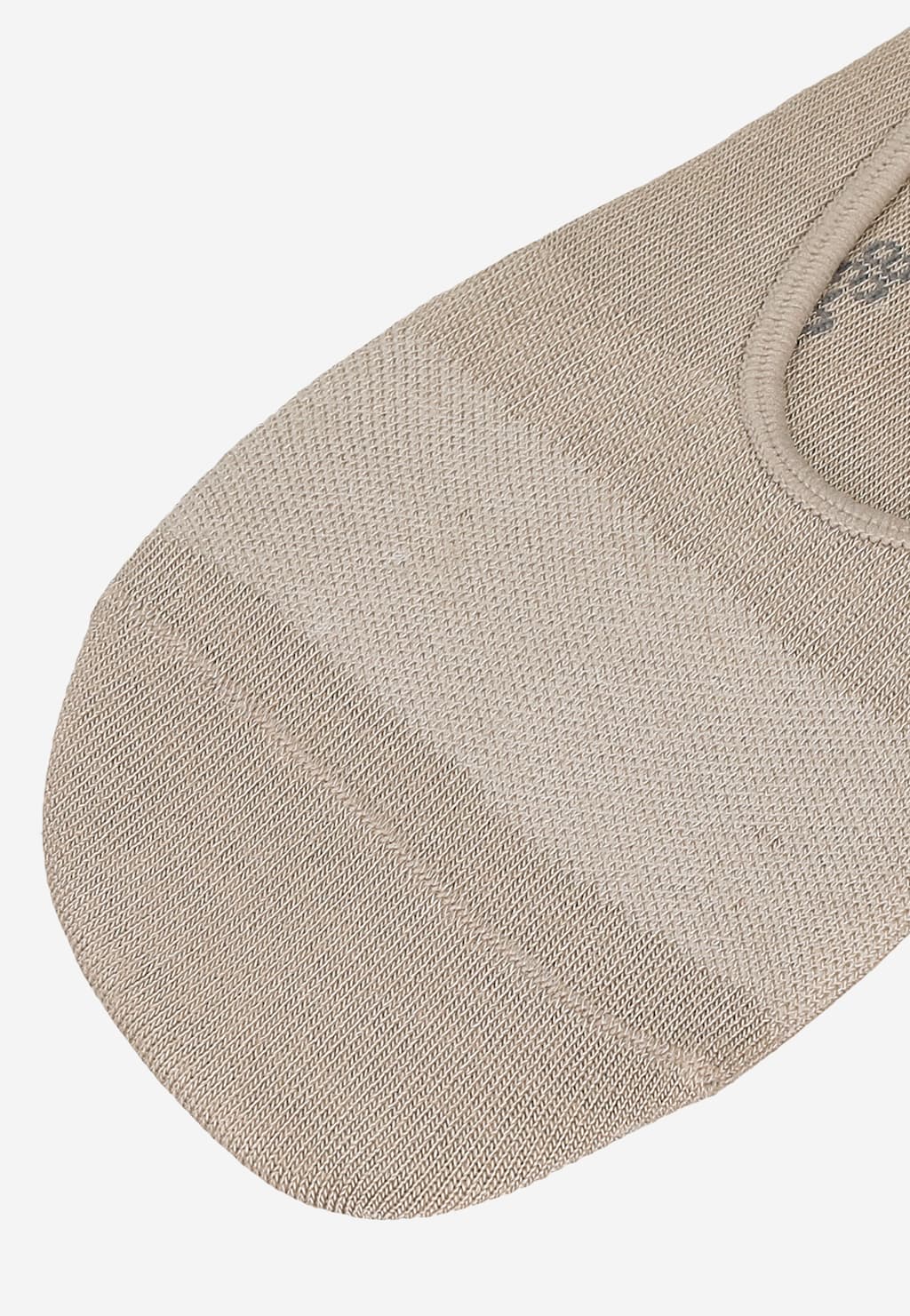 Béžové bambusové nízké ponožky se silikonem 6982-84 Widok 3