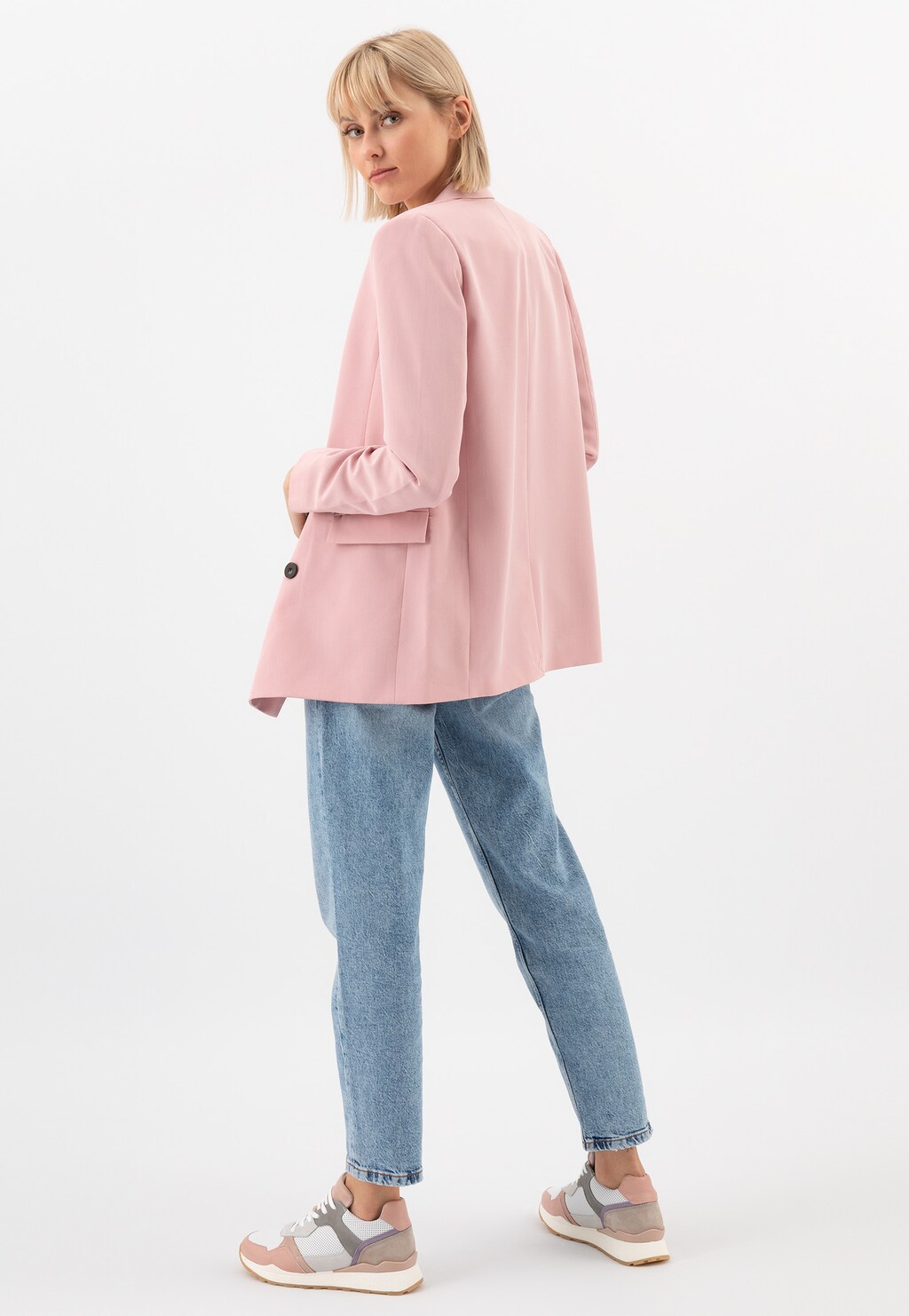 Wiosenne pastelowe sneakersy damskie 46097-75 Widok 7