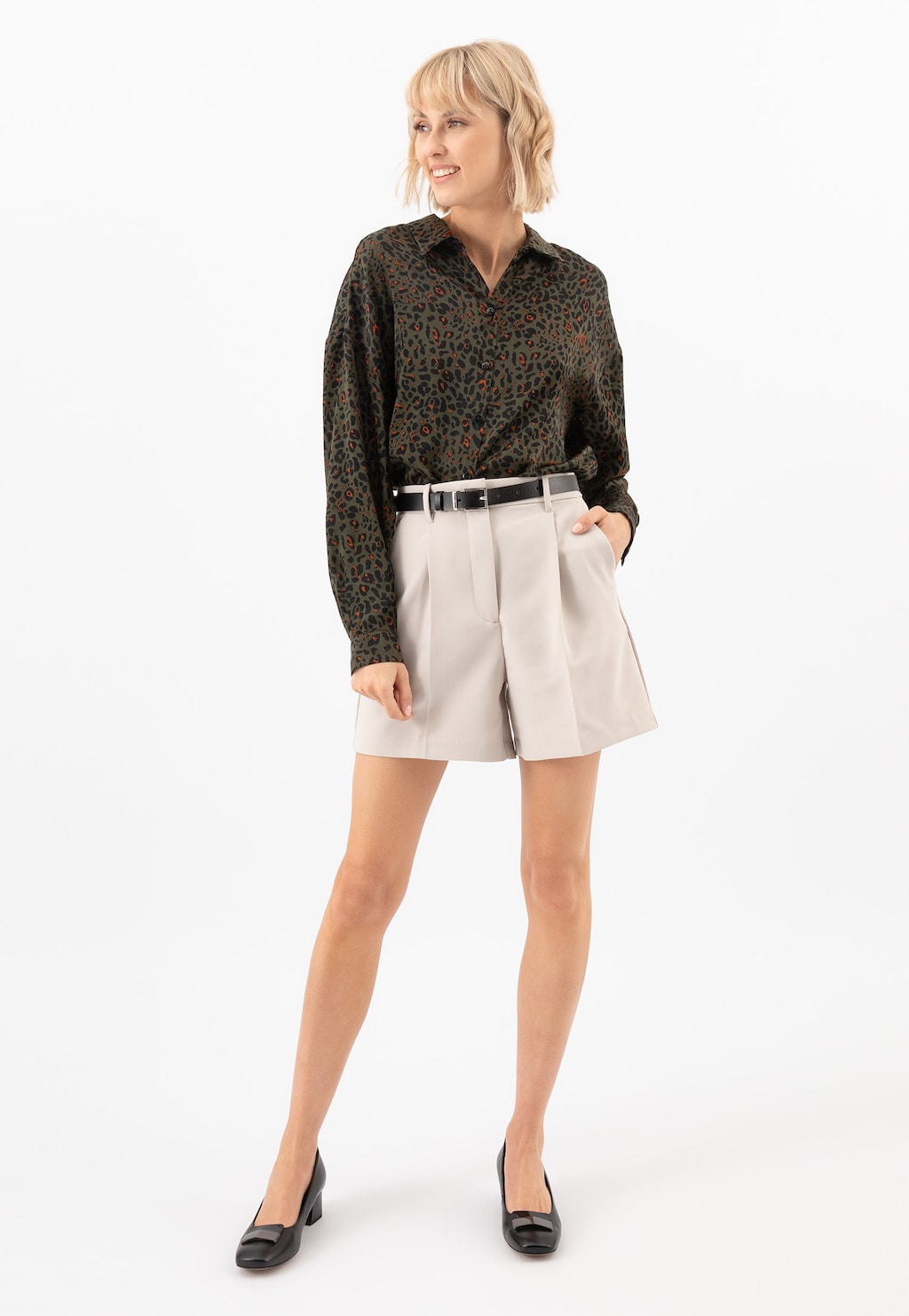 Dámske kožené lodičky sú vhodné na každý deň 35097-51 Widok 1