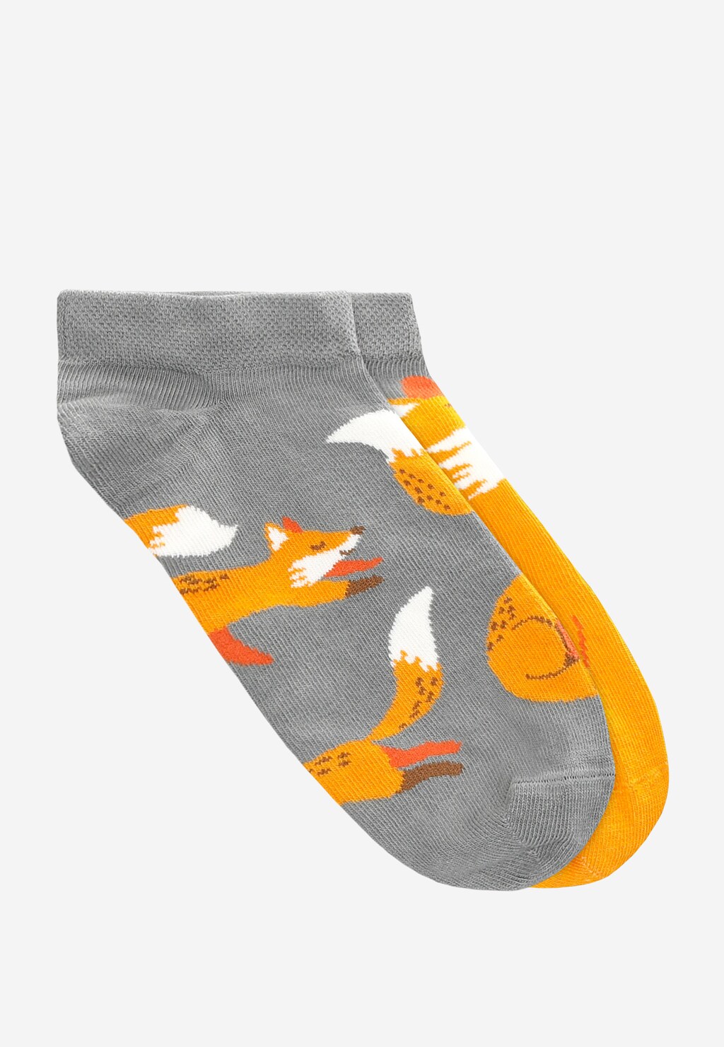 Popielate stopki z lisem 97015-80 Widok 1