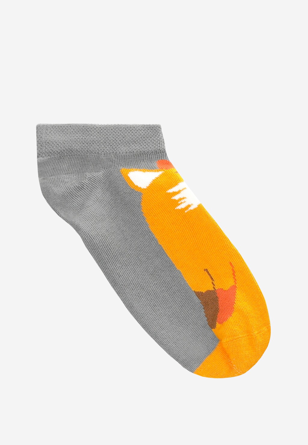 Popielate stopki z lisem 97015-80 Widok 2