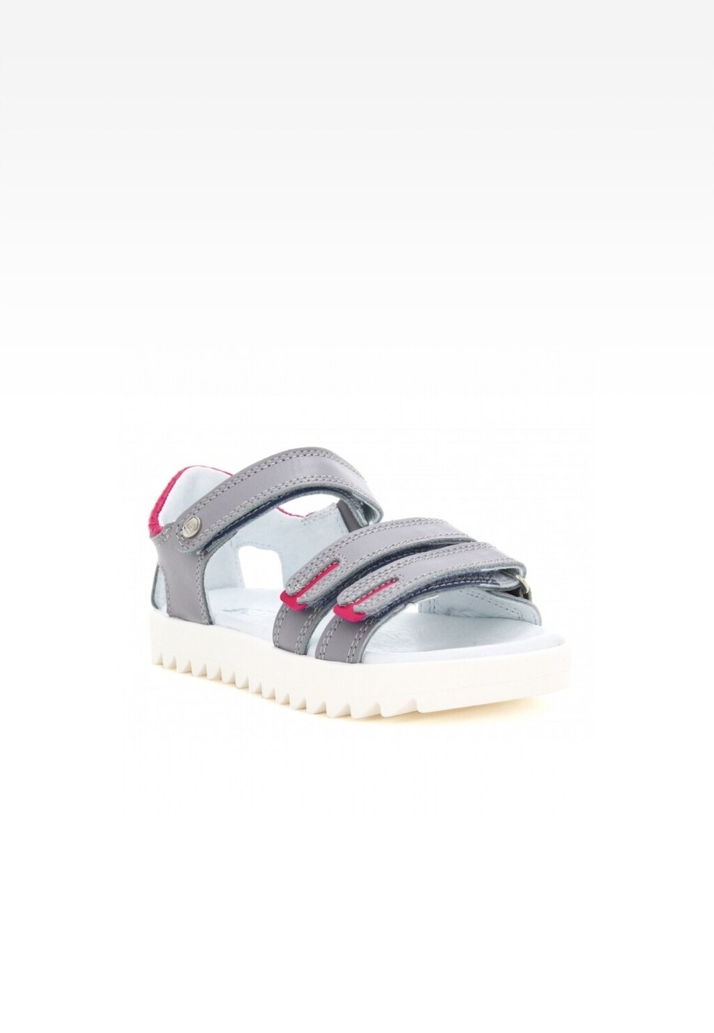 Sandały BARTEK W-39178/1PW II, dla dziewcząt, szary Widok 2