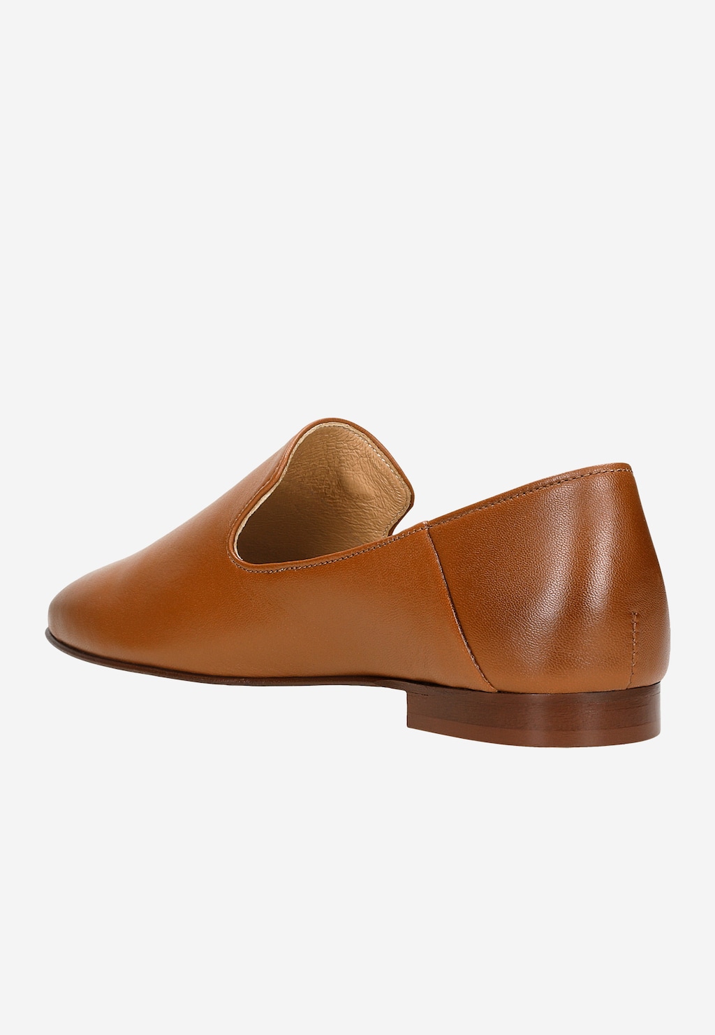 Pohodlné dámské mokasíny v hnědé barvě 45006-52 Widok 4