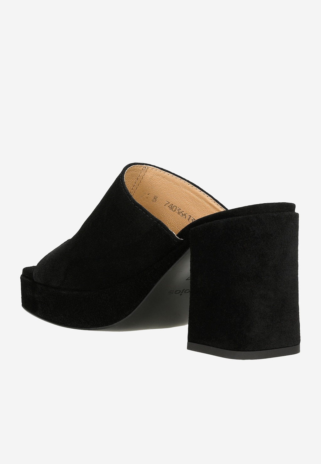 Čierne dámske šľapky elegantné sú zárukou pocitu sebavedomia 74036-61 Widok 4