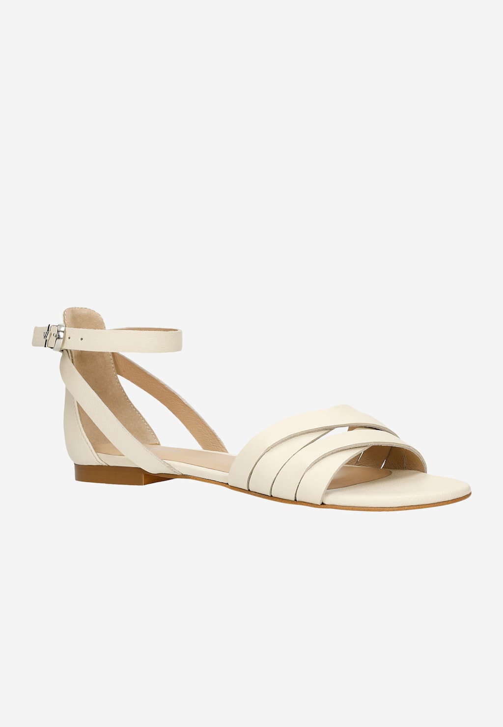 Objavujte svet v béžových letných sandáloch 76015-54 Widok 3