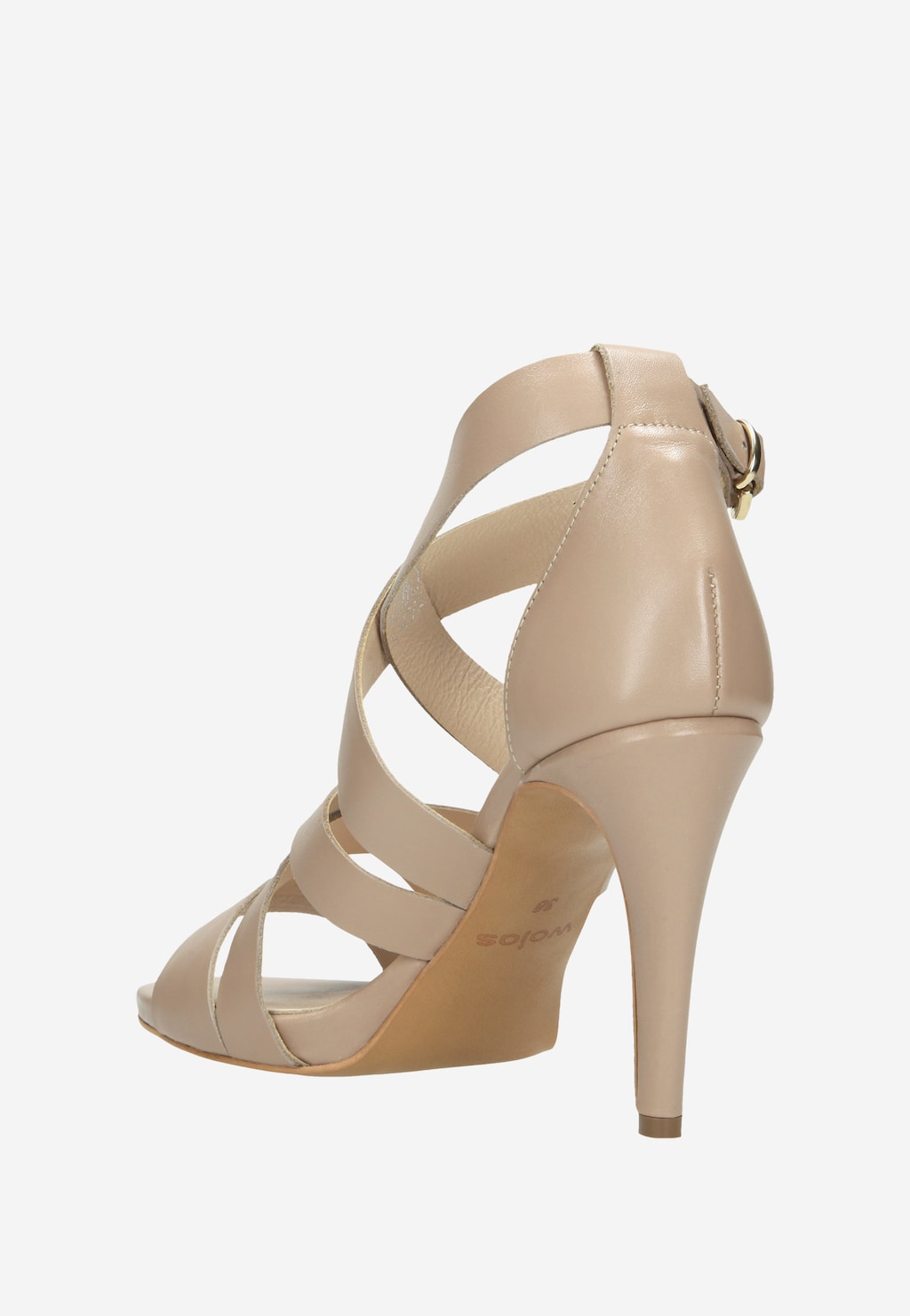 Kožené sandále dámske elegantné na chvíle plné zábavy 76045-54 Widok 4