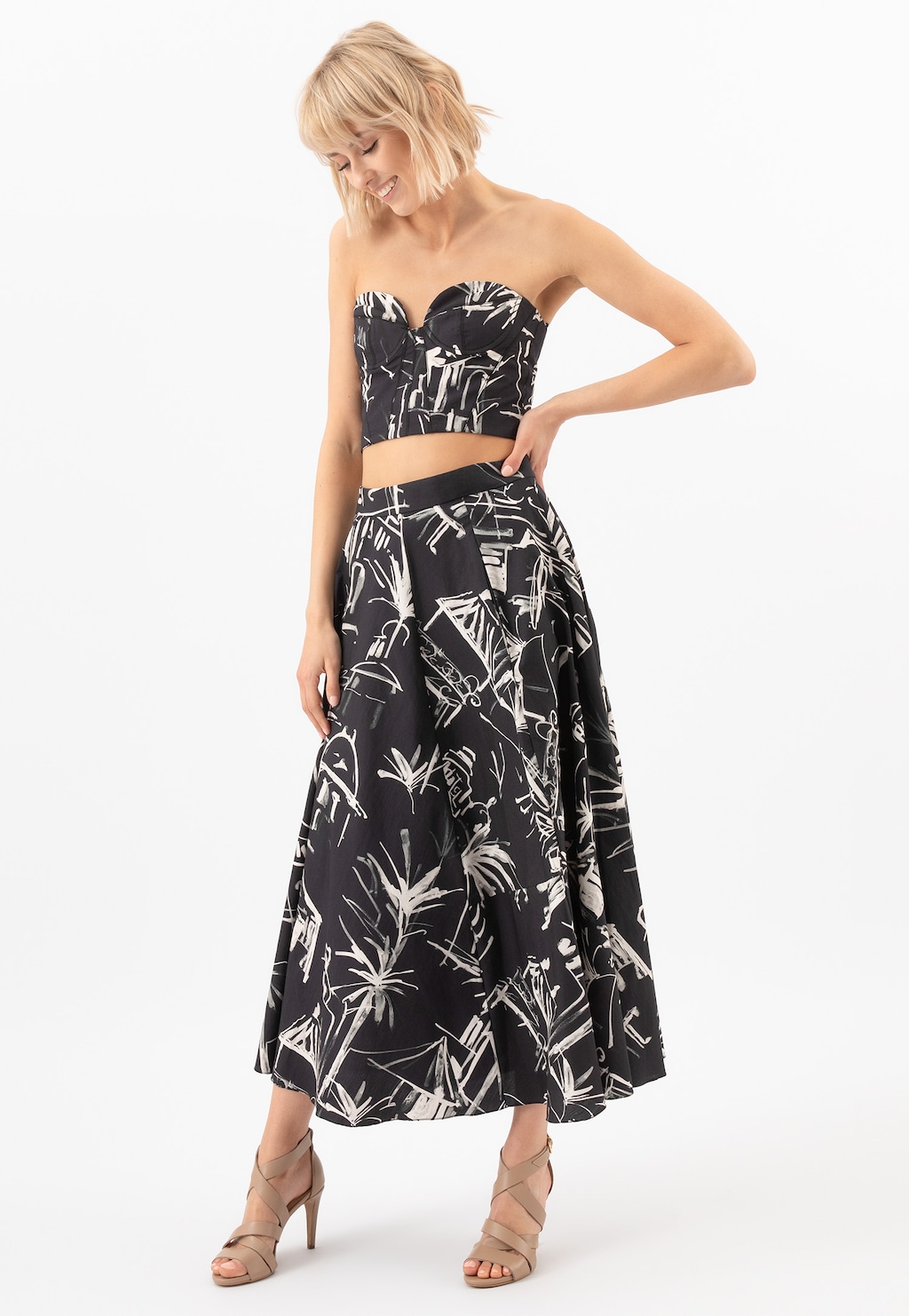 Kožené sandále dámske elegantné na chvíle plné zábavy 76045-54 Widok 1