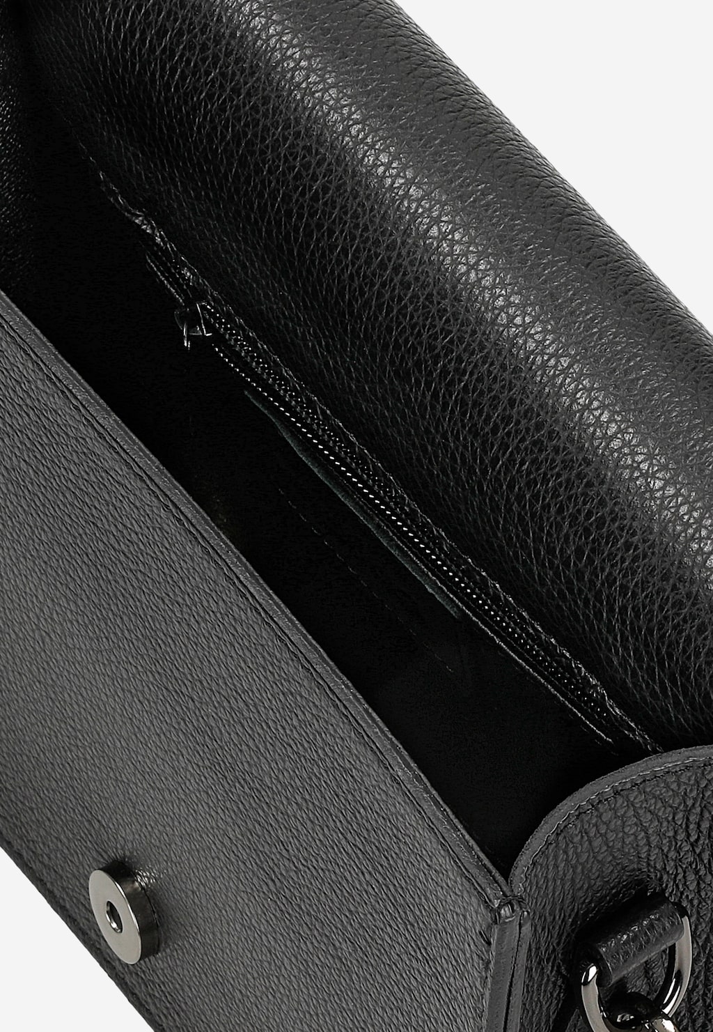 Elegancka czarna torebka damska z tłoczeniem 80297-51 Widok 6