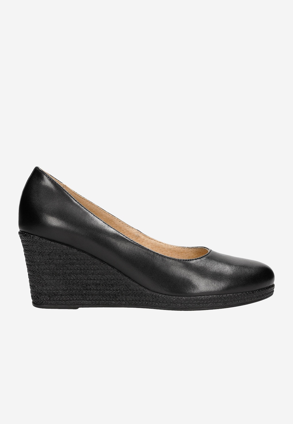 Uvítajte jar z pohodlia čiernych lodičiek na kline 35077-51 Widok 2