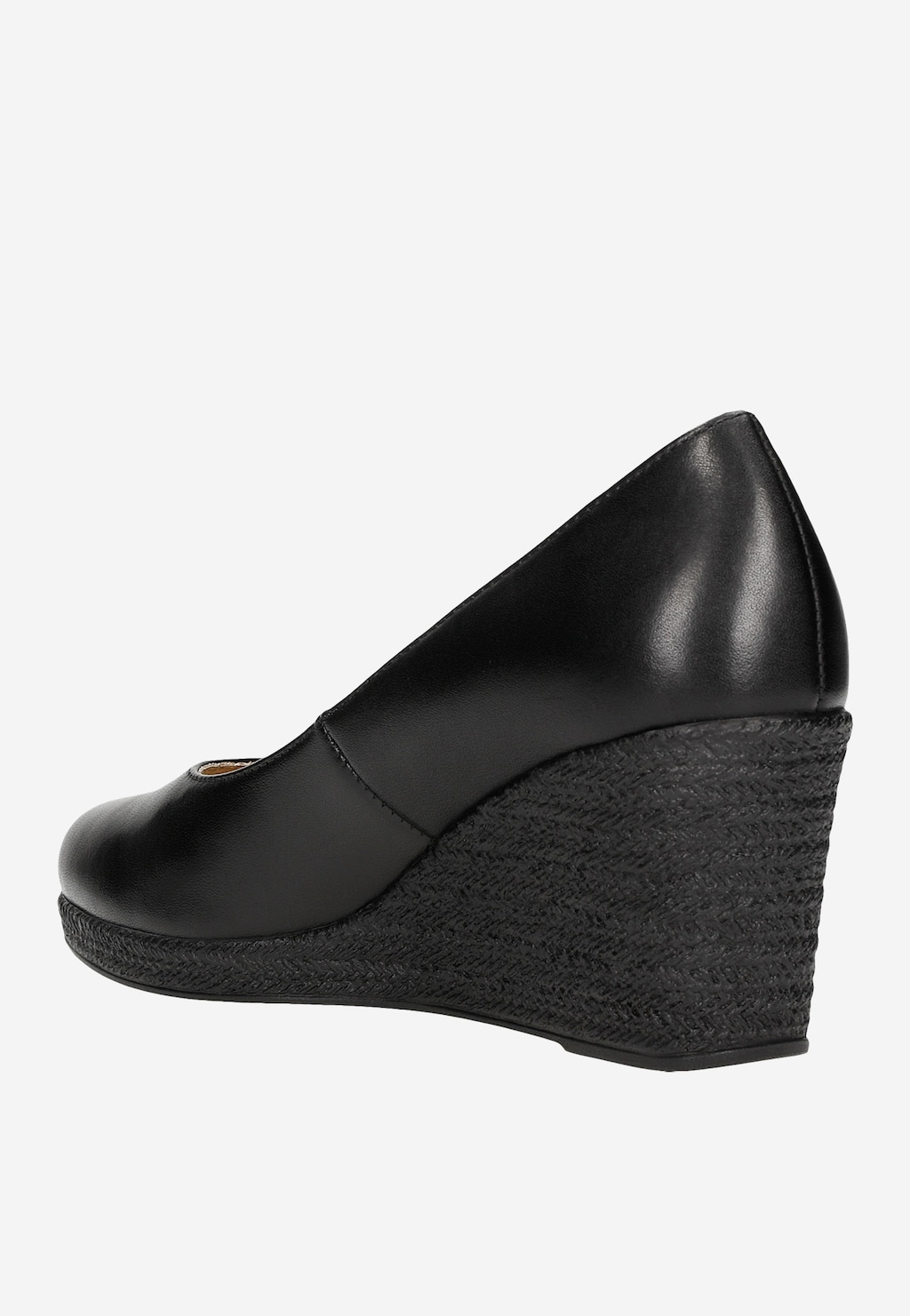 Uvítajte jar z pohodlia čiernych lodičiek na kline 35077-51 Widok 4