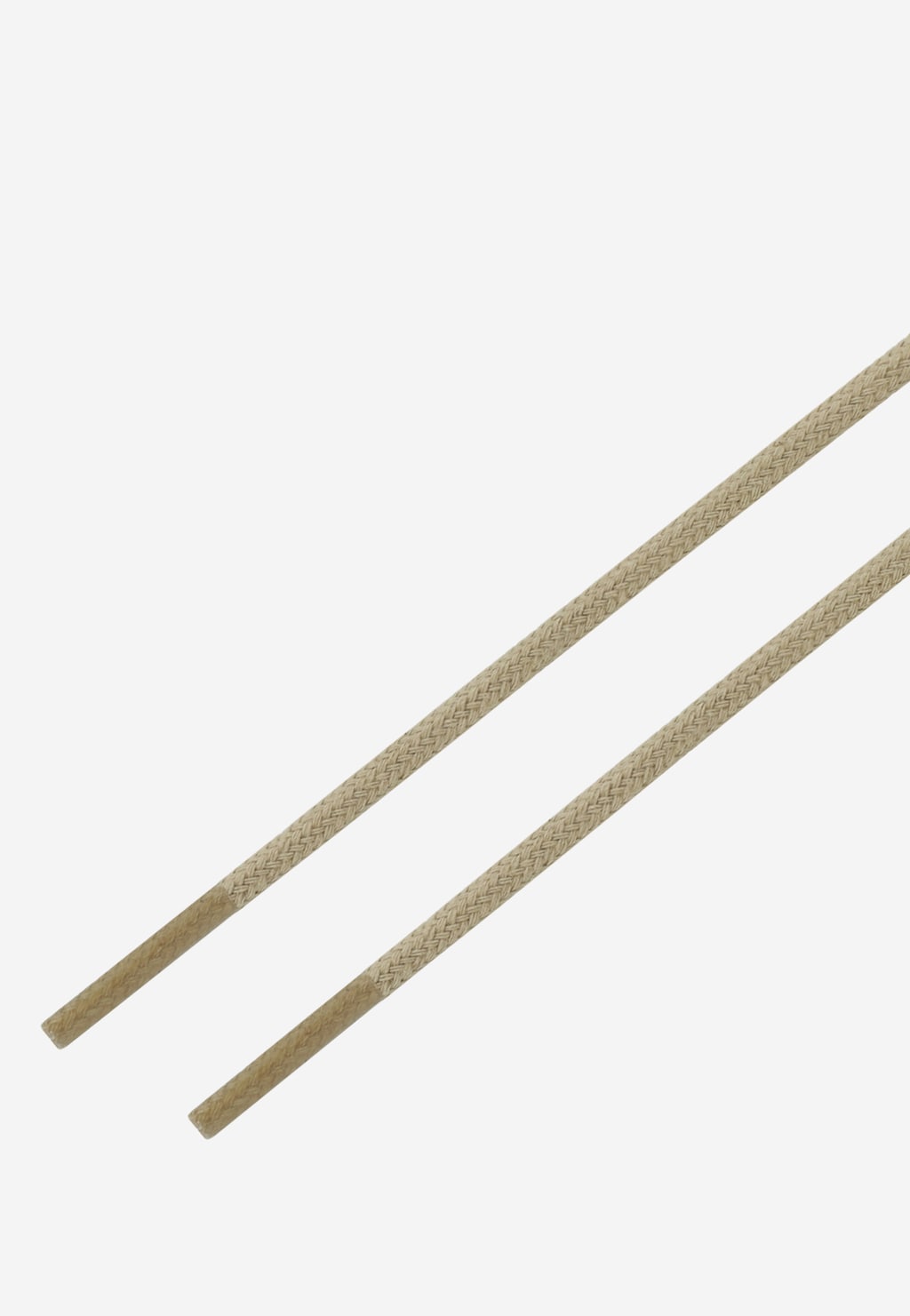 Béžové kulaté tkaničky 80 cm 99501-04 Widok 2