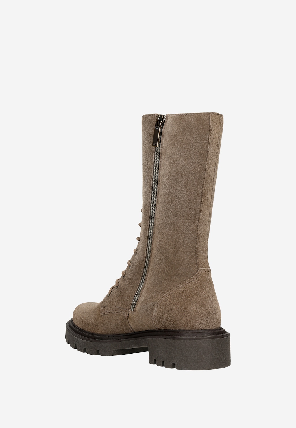 Členkové čižmy s hrubou podrážkou z prírodnej kože 64067-64 Widok 4