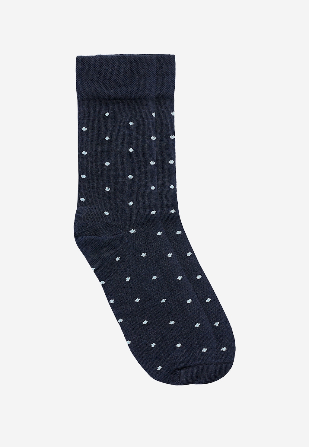 Pohodlné celoroční granátové pánské ponožky s puntíky 97074-86 Widok 1