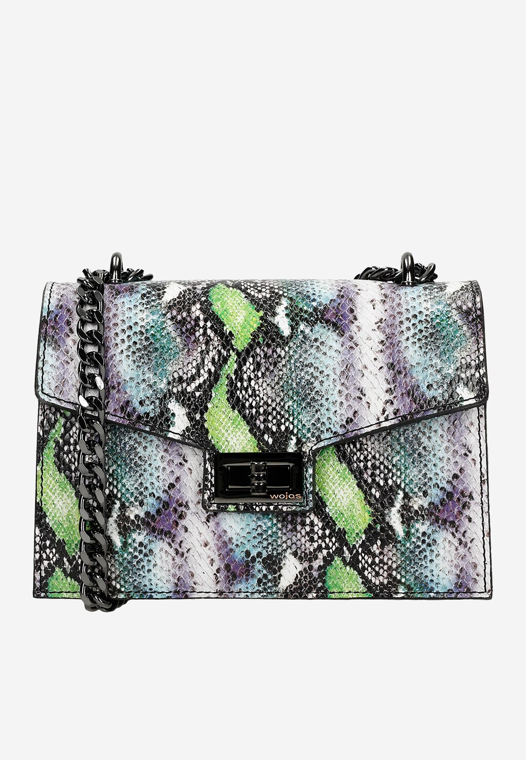 Wizytowa torebka damska z kolorowym zwierzęcym motywem 80366-56 Widok 2