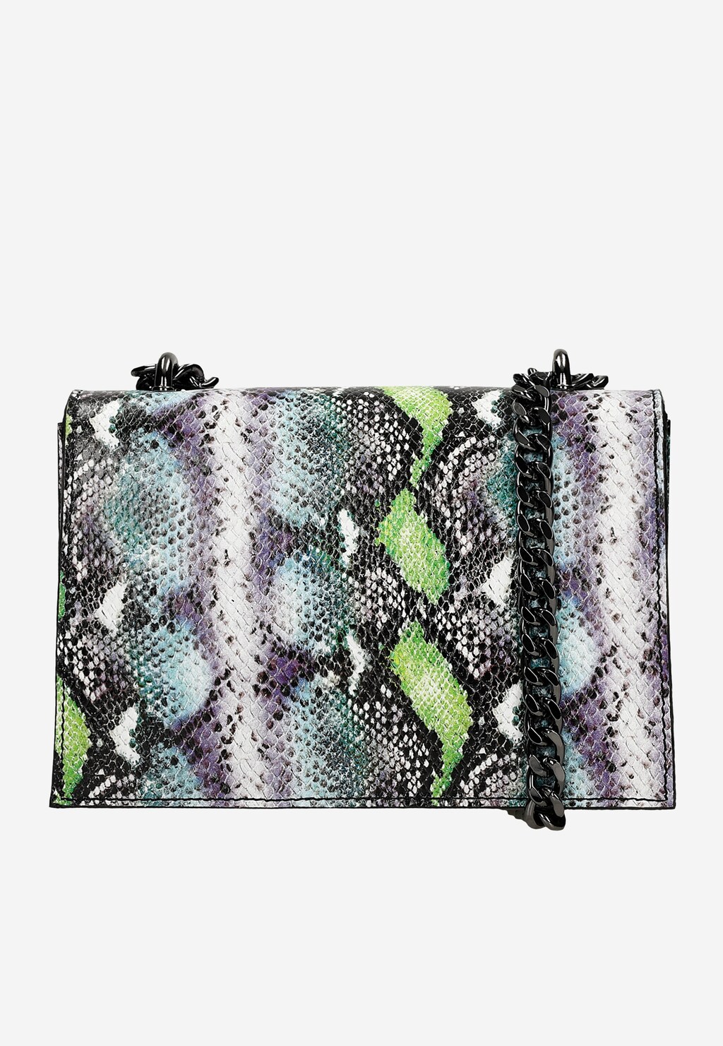 Wizytowa torebka damska z kolorowym zwierzęcym motywem 80366-56 Widok 4