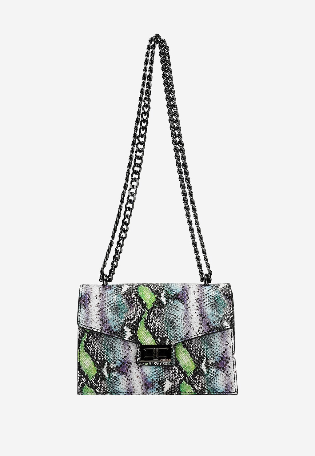 Wizytowa torebka damska z kolorowym zwierzęcym motywem 80366-56 Widok 5