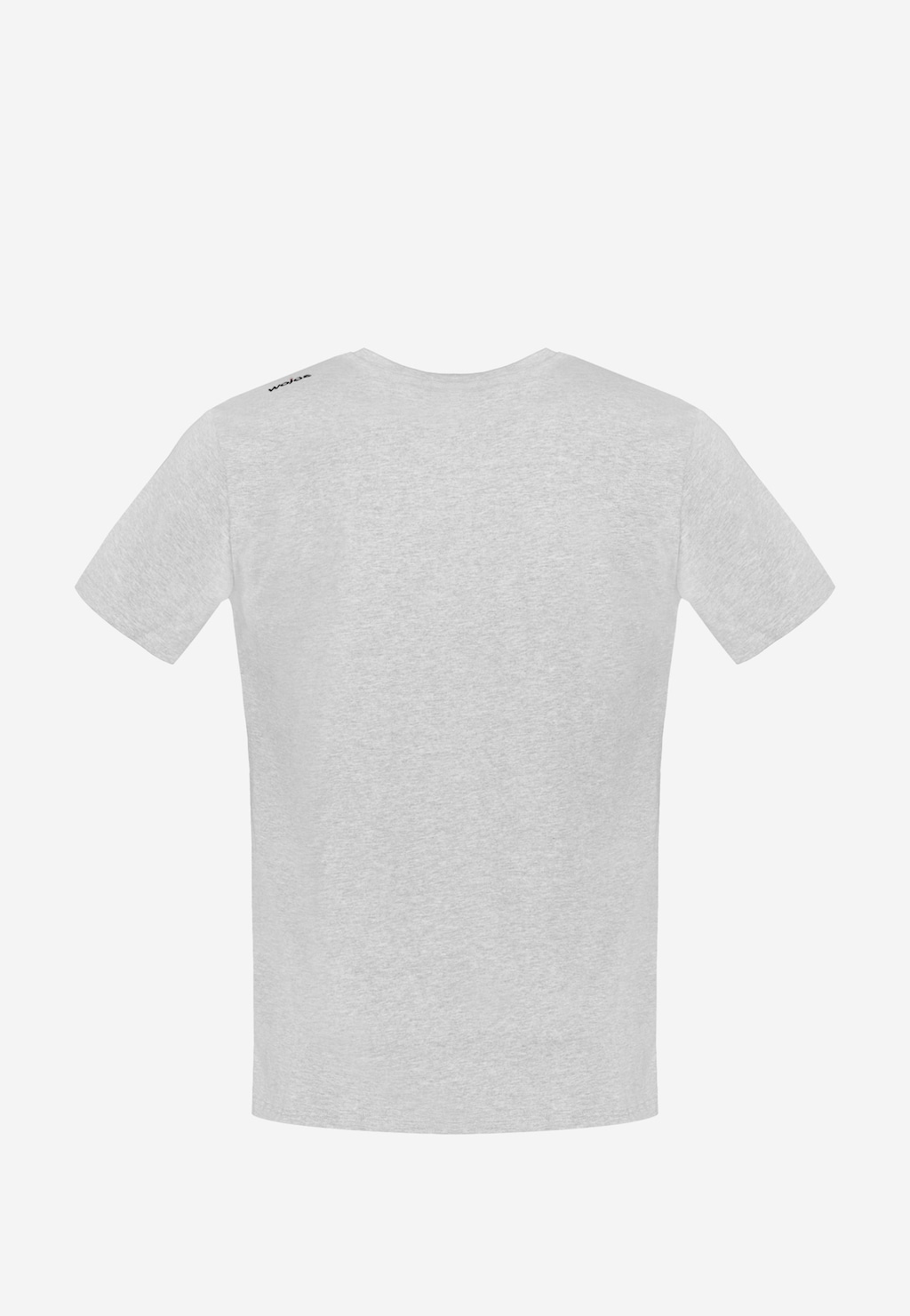 Basic pánské tričko s krátkým rukávem v šedé barvě 98001-80 Widok 7