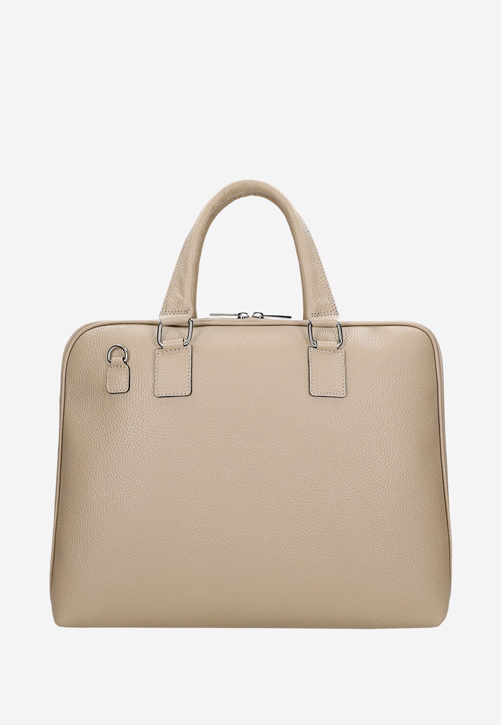 Dámská velká kabelka přes rameno z béžové kůže 80346-54 Widok 3