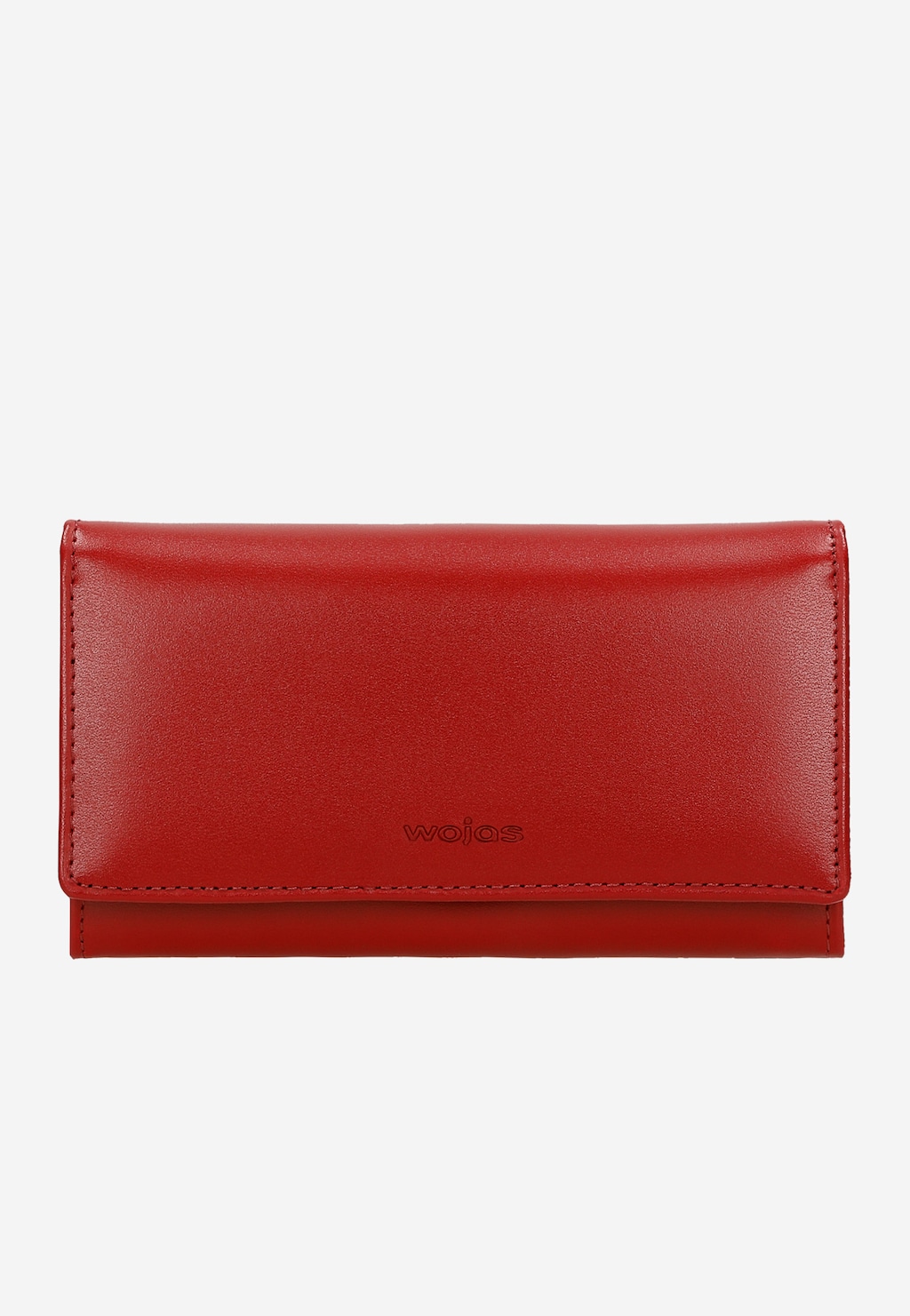 Prostorná dámská kožená peněženka v červené barvě 6937-55 Widok 2