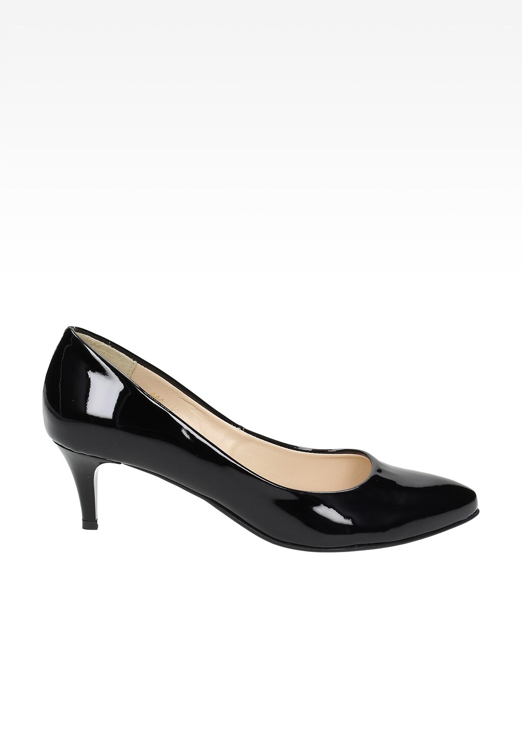 Lakované lodičky na nízkém podpatku 4441-31 Widok 1