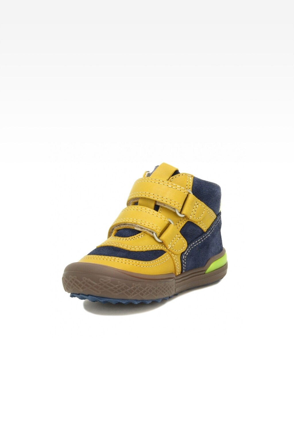 Tenisky BARTEK 91756-010, oceánová-žlutá Widok 3