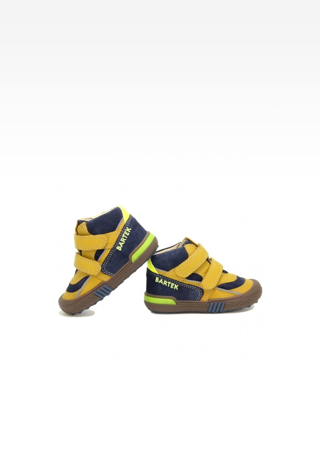 Tenisky BARTEK 91756-010, oceánová-žlutá Widok 7