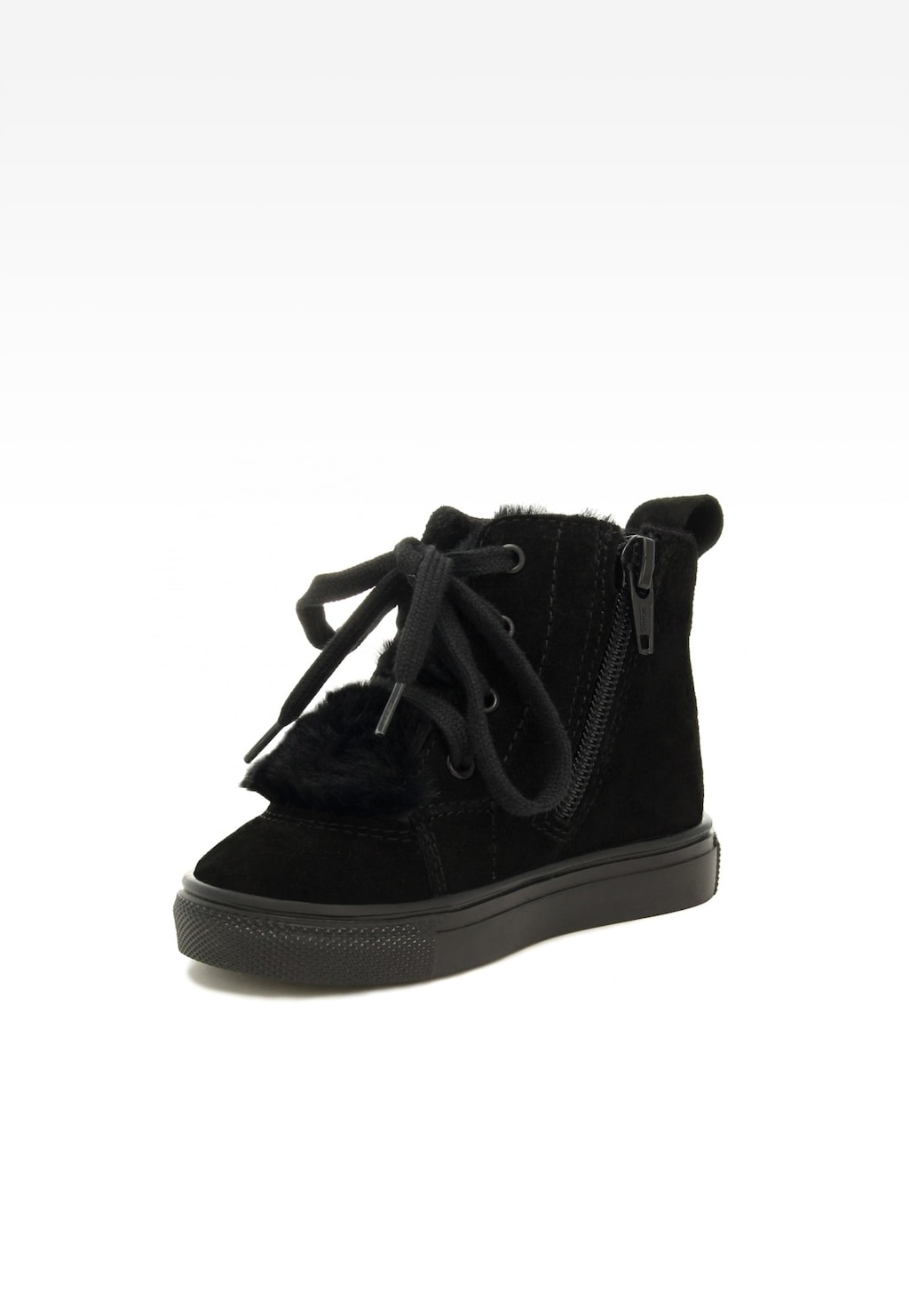 Trzewiki ocieplane BARTEK 11570013, dla dziewcząt, czarny Widok 3