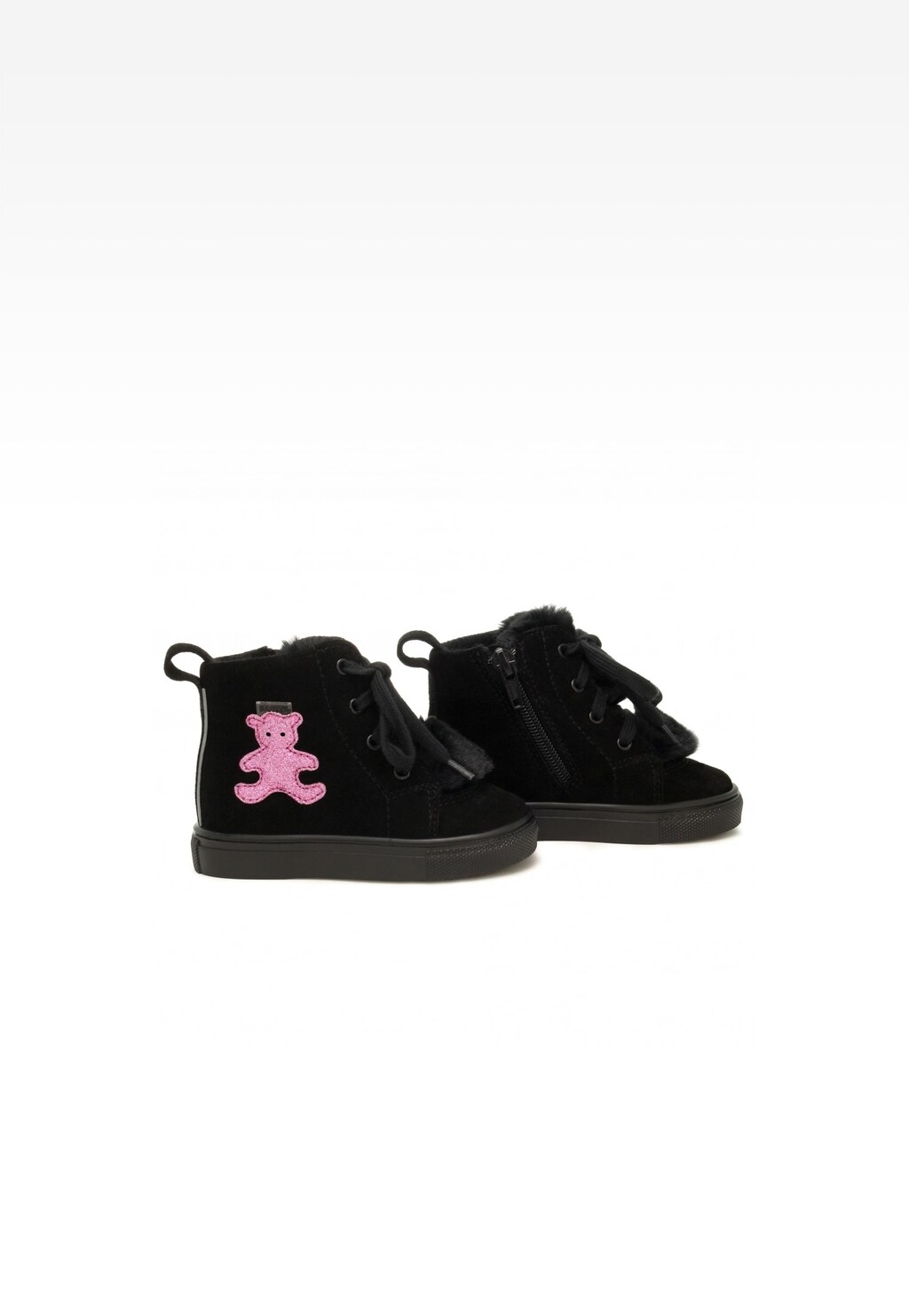 Trzewiki ocieplane BARTEK 11570013, dla dziewcząt, czarny Widok 7