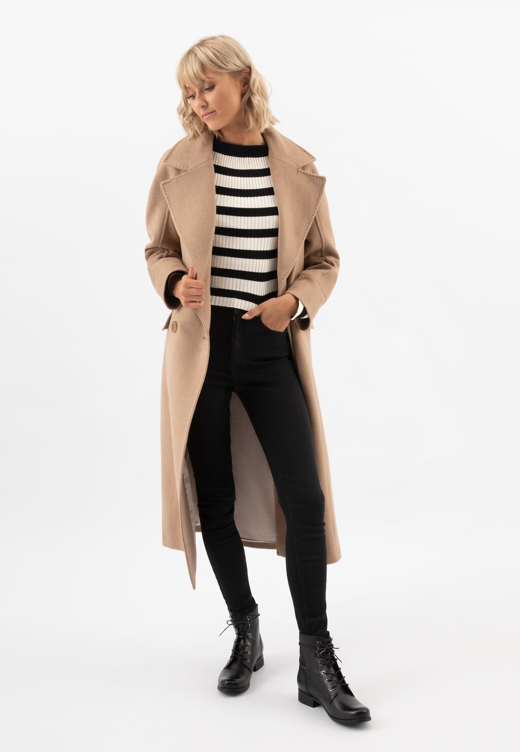 Dámsky kabát RELAKS R99016-44 Widok 1