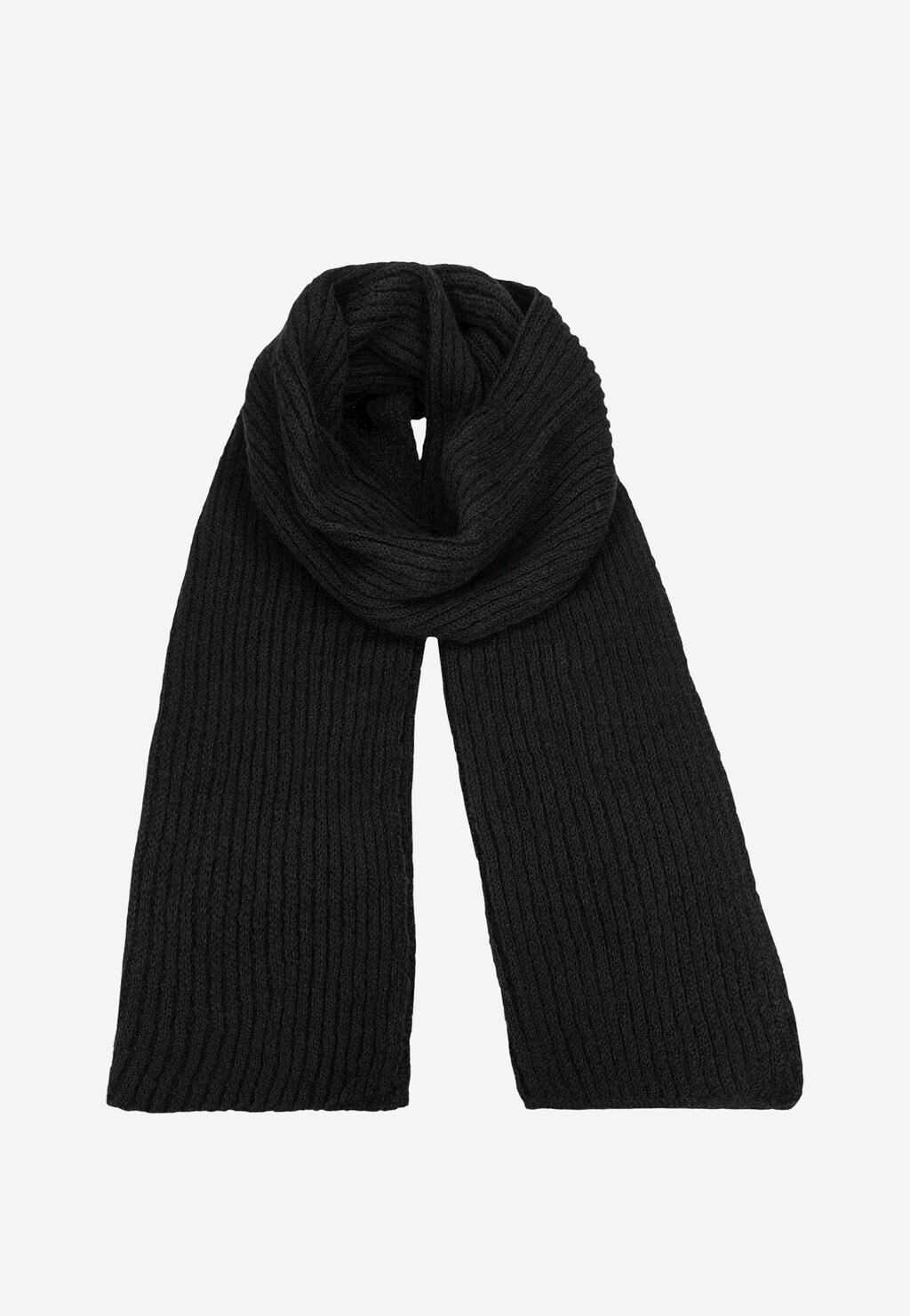 Zestaw czapka + szalik w kolorze czarnym 96012-11 Widok 3